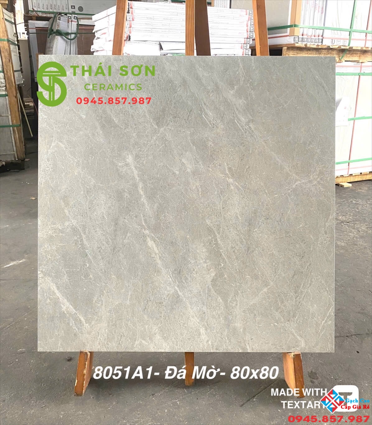 Gạch á mỹ 80x80 matt mờ lát nền văn phòng đẹp