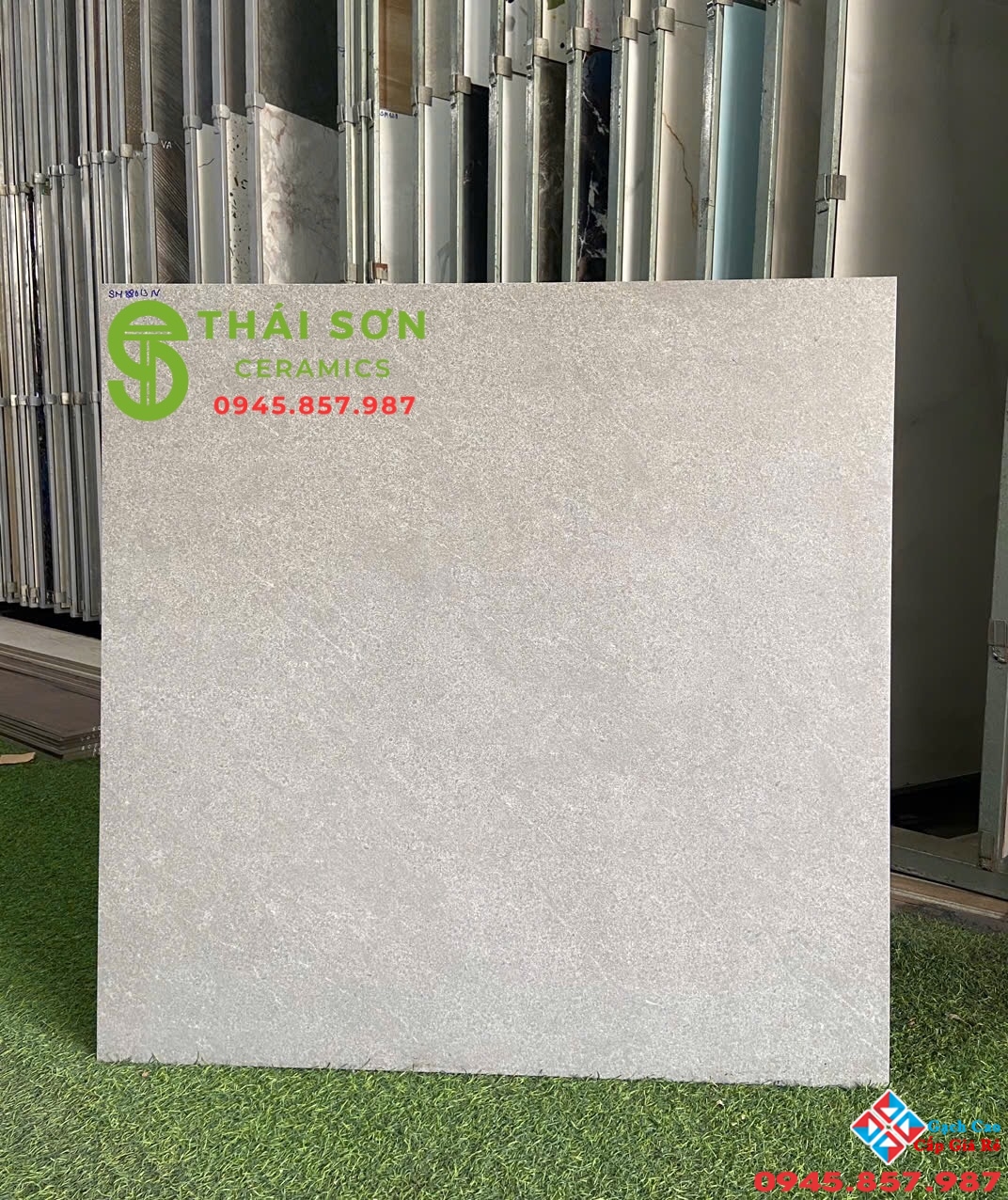 Gạch lát nền màu xám 80x80 việt ý cao cấp Củ Chi