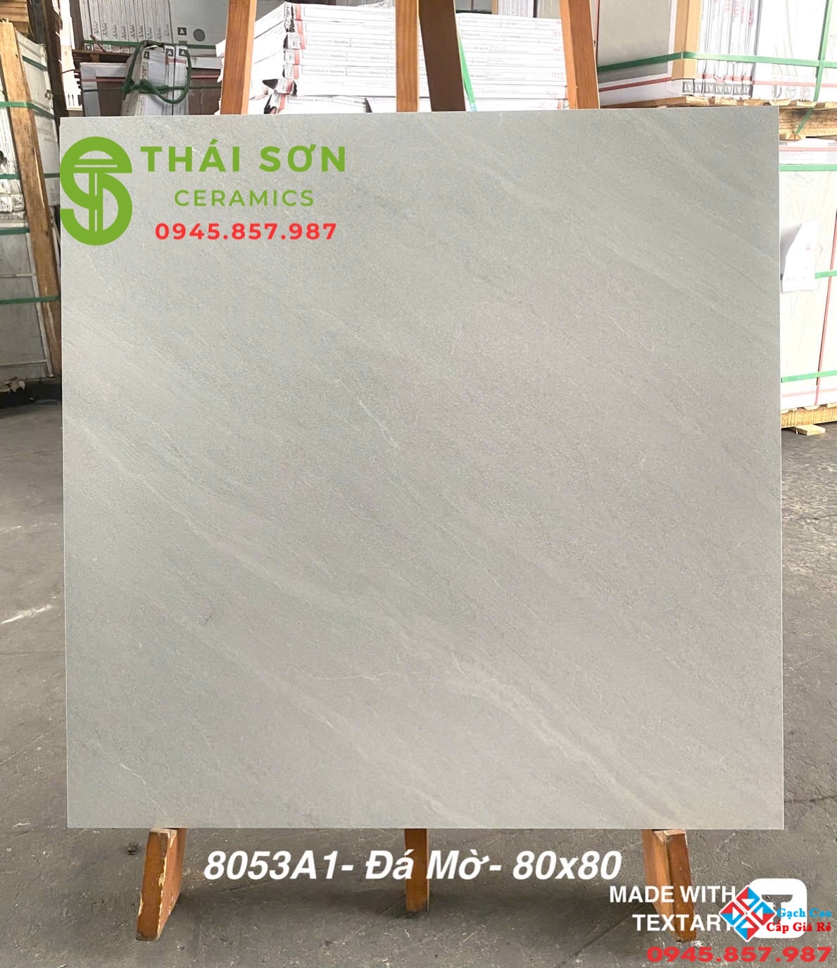 Gạch á mỹ 80x80 matt mờ lát nền trung tâm thương mại