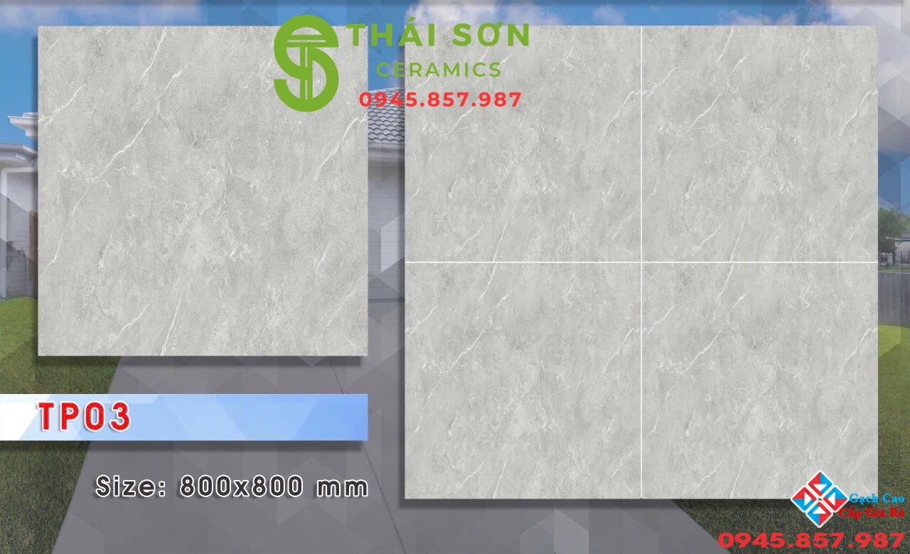Gạch lát nền 80x80 hùng anh bóng kiếng giá rẻ