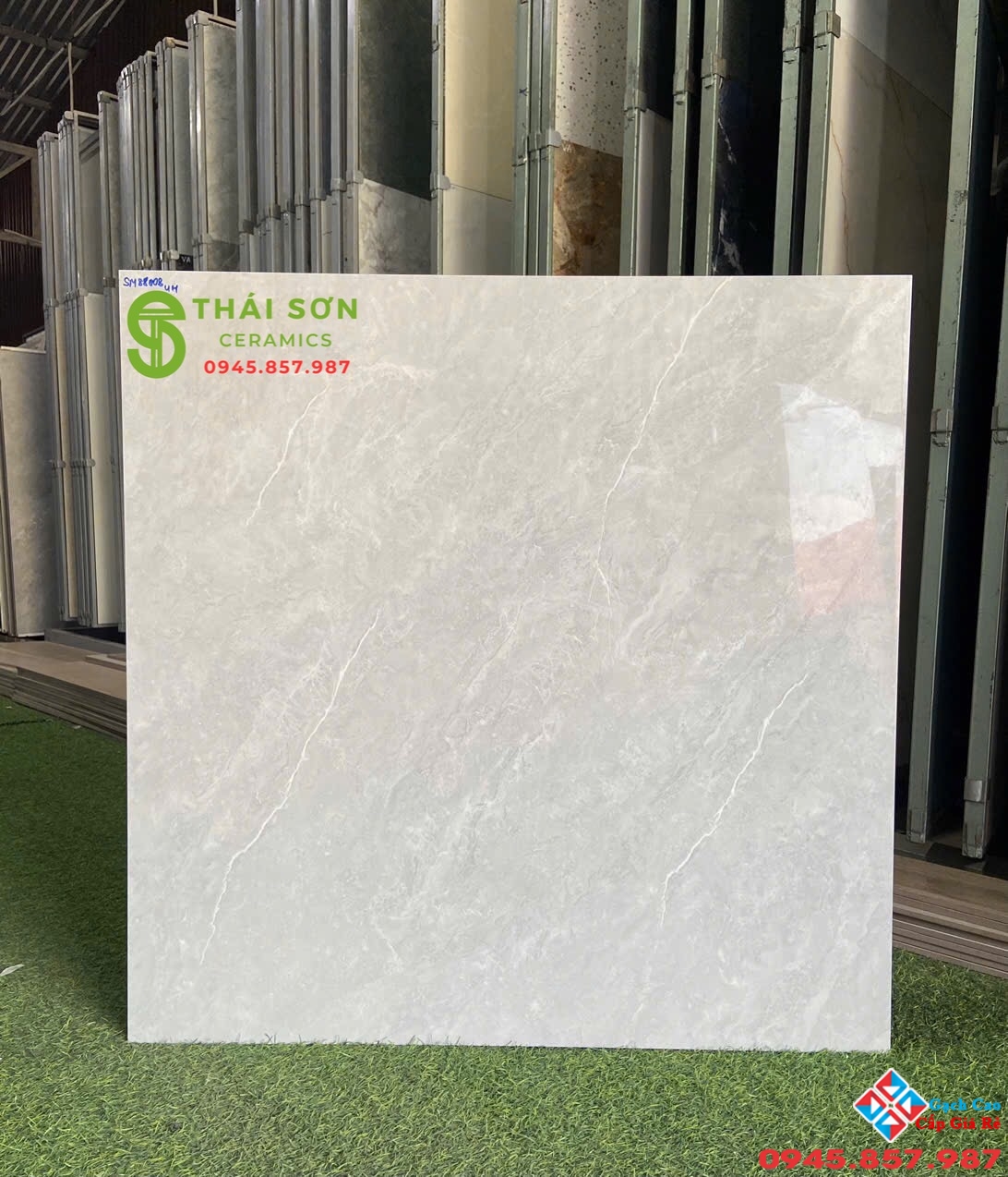 Gạch lát nền 80x80 vicenza bóng kiếng màu xám giá rẻ
