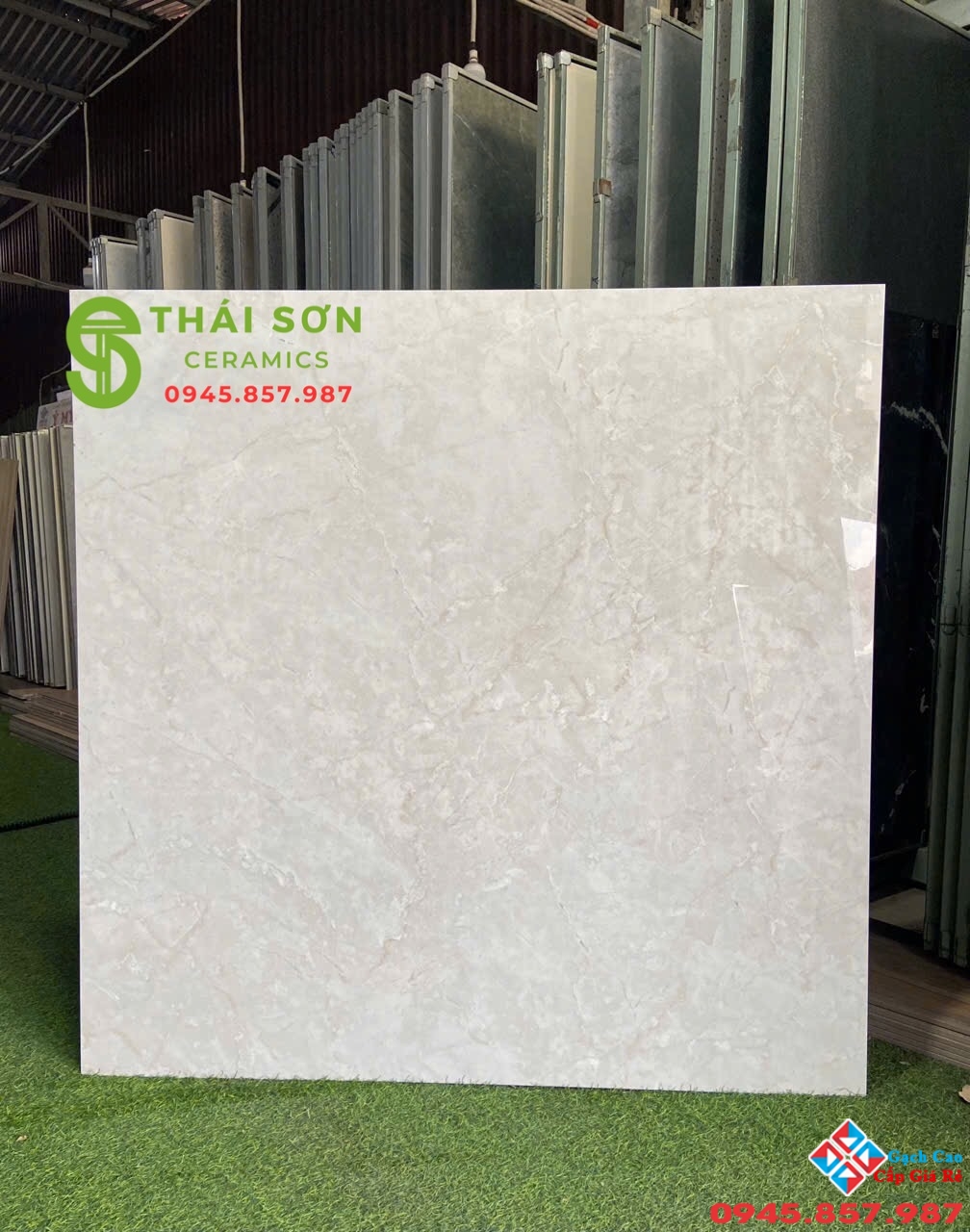 Gạch 120x120 lát nền bóng kiếng ấn độ màu xám