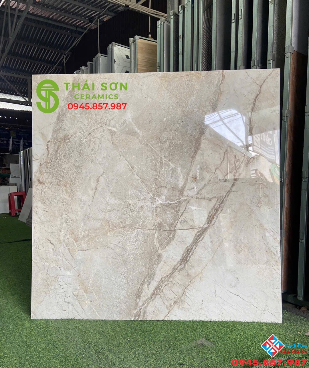 Gạch ấn độ 120x120 lát nền bóng kiếng cao cấp