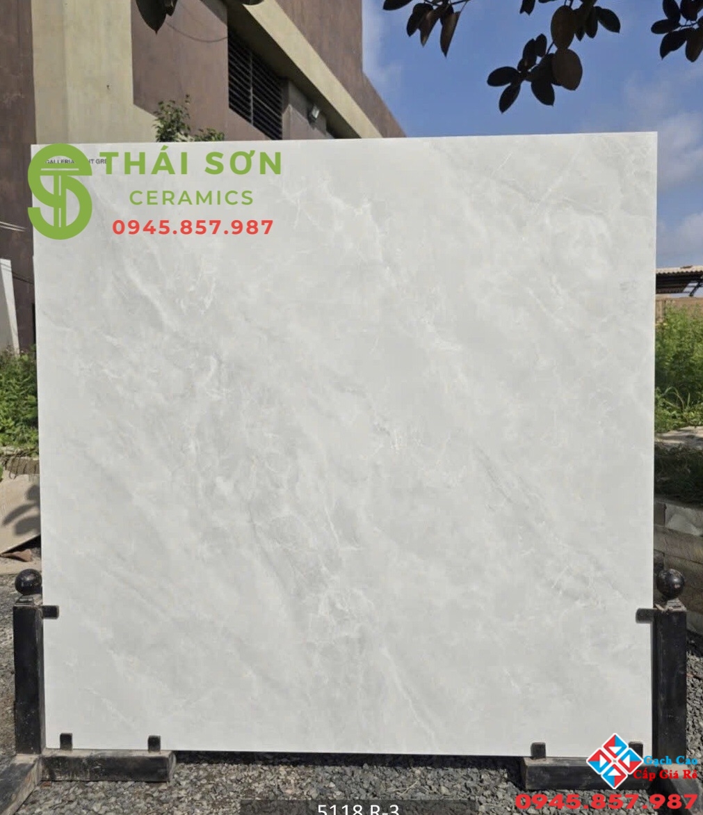 Gạch 120x120 lát nền khổ lớn màu xám vân đá