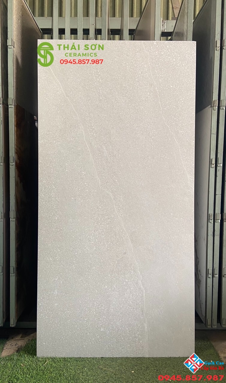 Gạch lát nền nhập khẩu 80x160 đá mờ xám vân