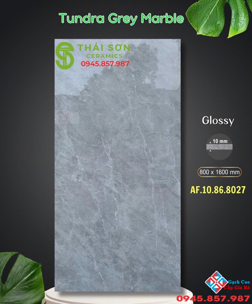 Gạch lát nền 80x160 apodio cao cấp Grey Marble