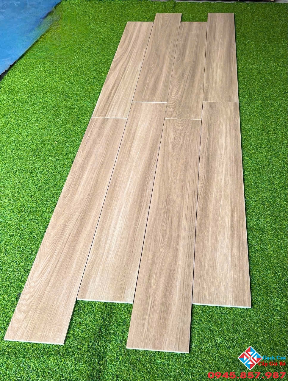 Gạch lát nền màu giả gỗ 20x120 nhập khẩu cao cấp