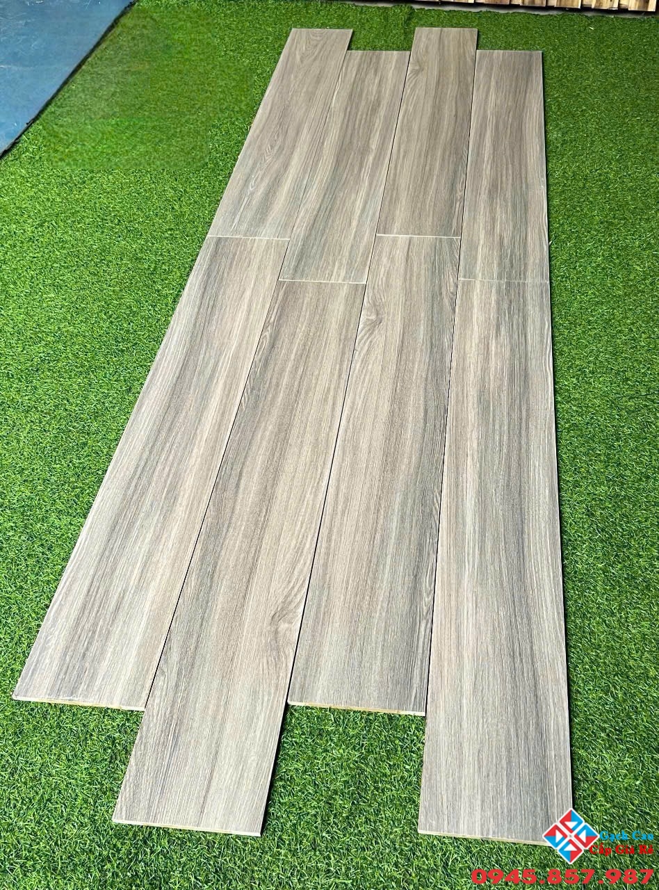 Gạch thanh giả gỗ 20x120 trung quốc màu xám cao cấp