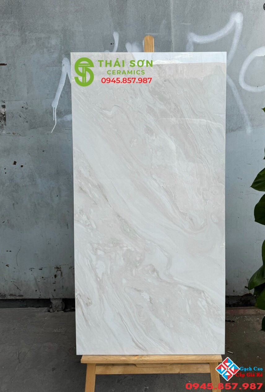 Gạch lát nền 60x120 bóng kiếng cao cấp vân đá