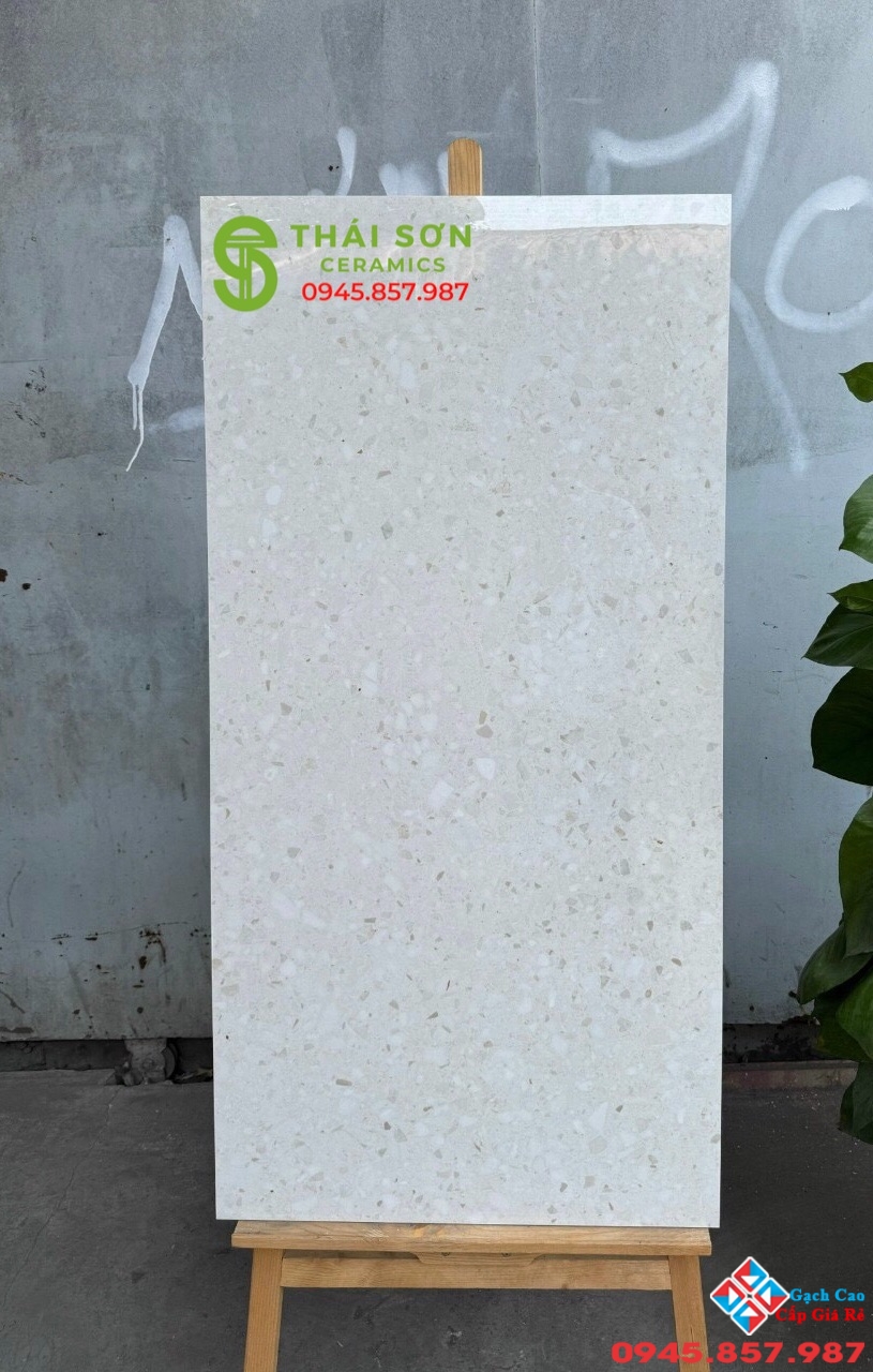 Gạch lát nền 60x120 terrazzo bóng kiếng cao cấp