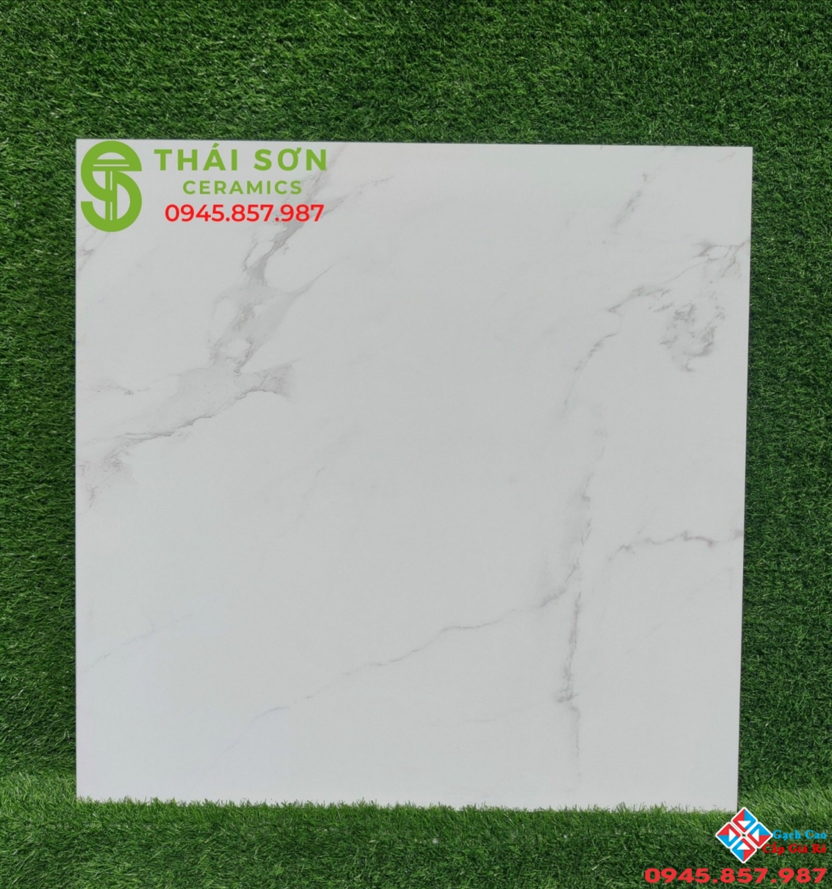 Gạch ấn độ 80x80 trắng vân đá bóng kiếng