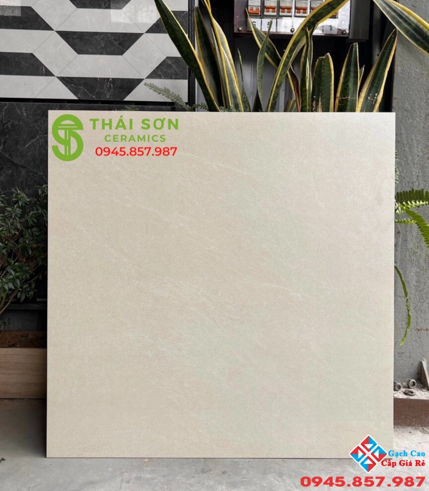 Gạch lát nền matt mờ kem vàng 80x80 giá rẻ