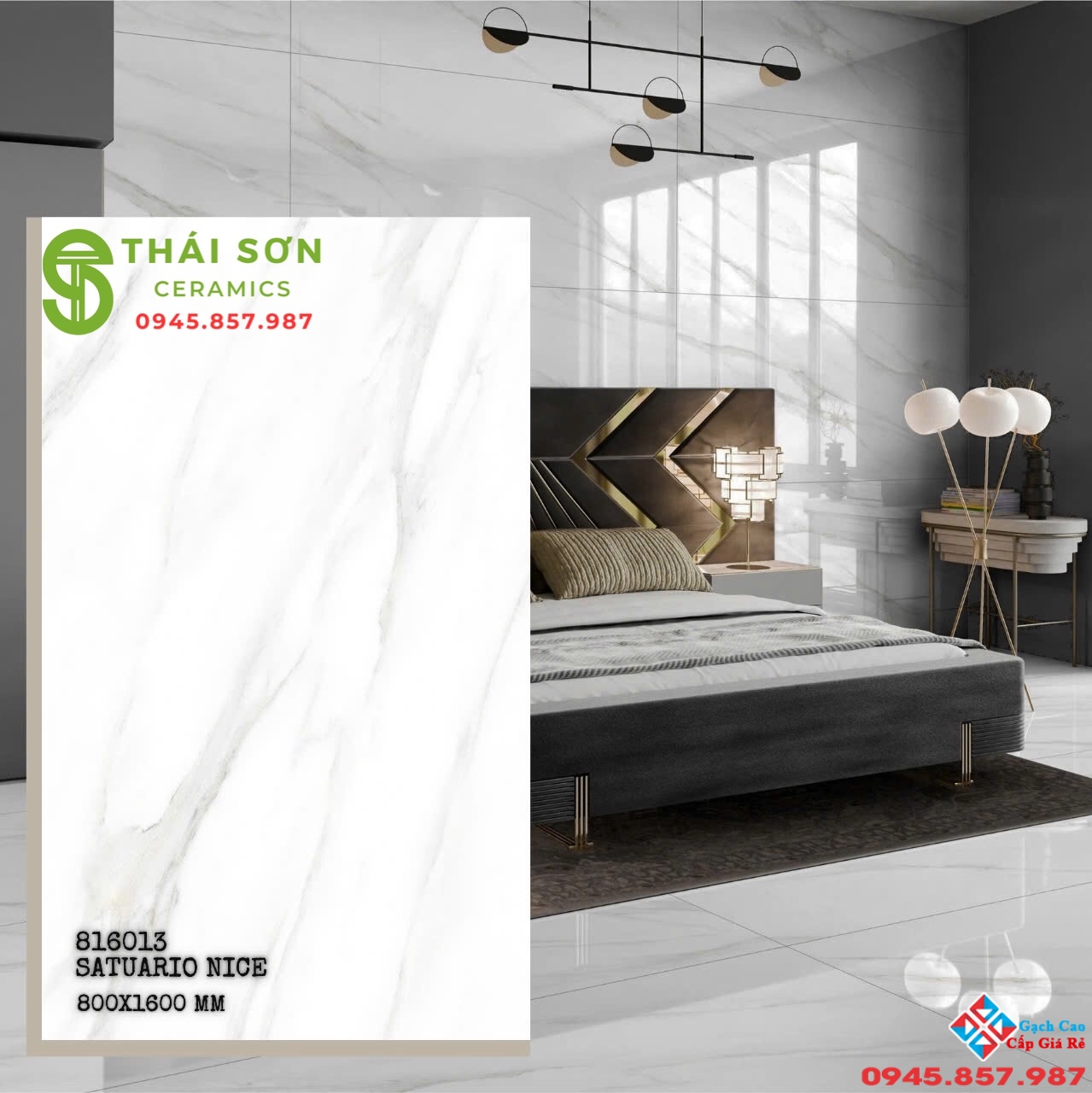 Gạch lát nền 80x160 bóng kiếng ấn độ trắng vân mây giá rẻ