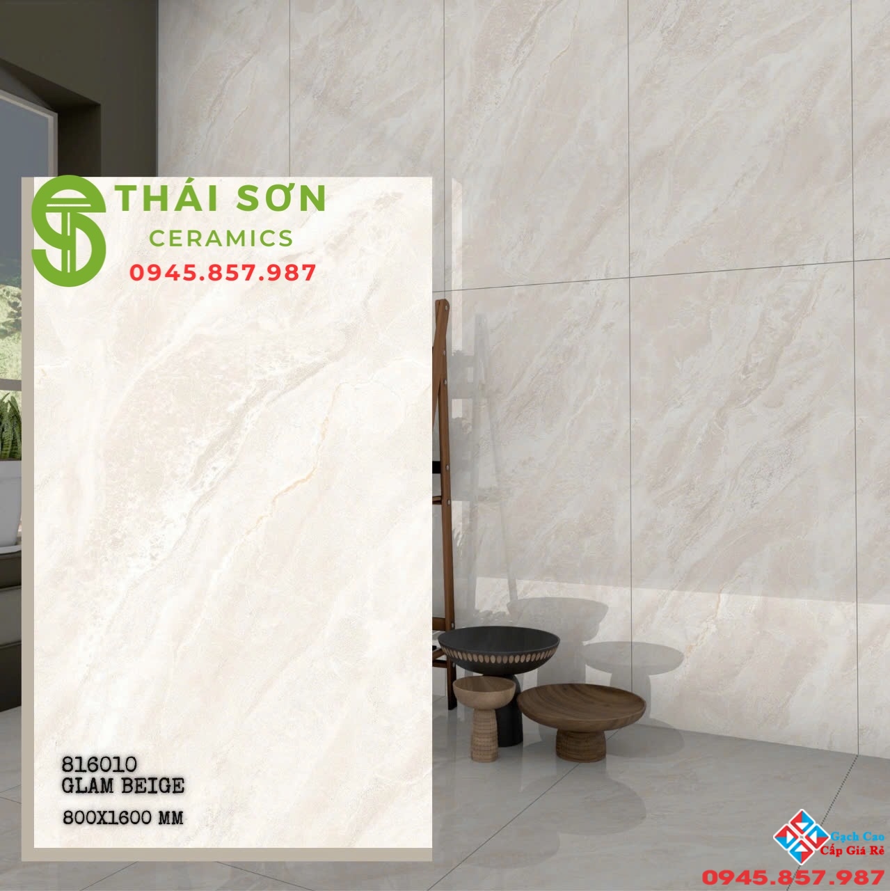 Gạch lát nền 80x160 ấn độ bóng kiếng giá rẻ HCM