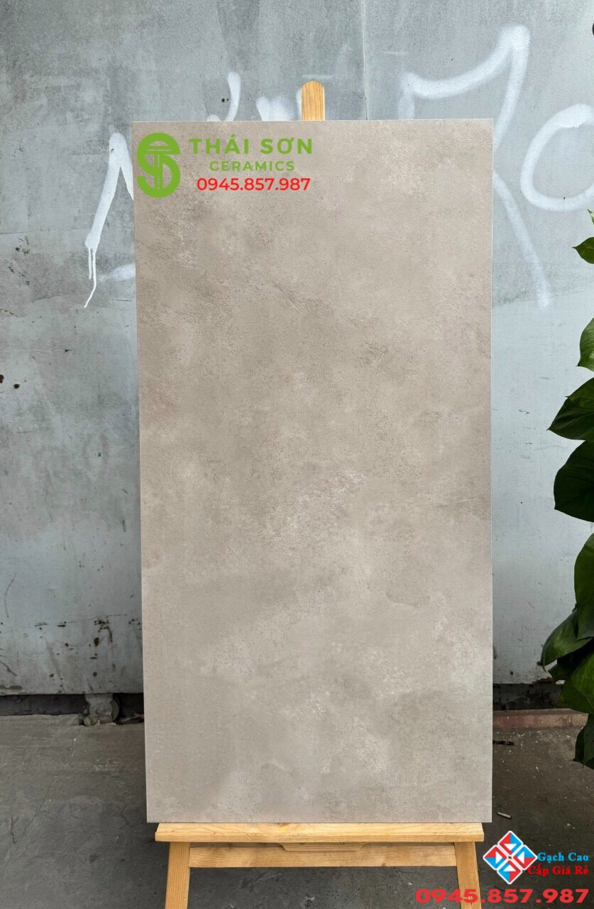 Gạch lát nền vân xám mờ 60x120 ấn độ hiệu ứng cao cấp