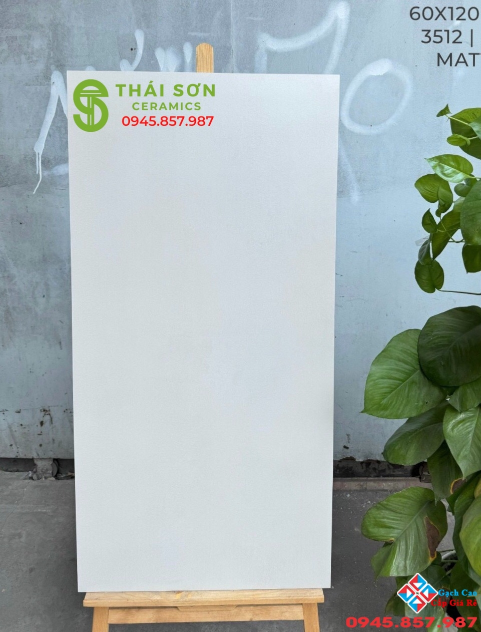 Gạch trắng xám matt mờ 60x120 ấn độ