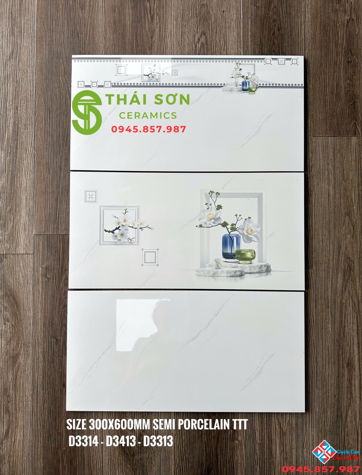 Gạch trắng vân mây 30x60 takao ốp tường bóng kiếng