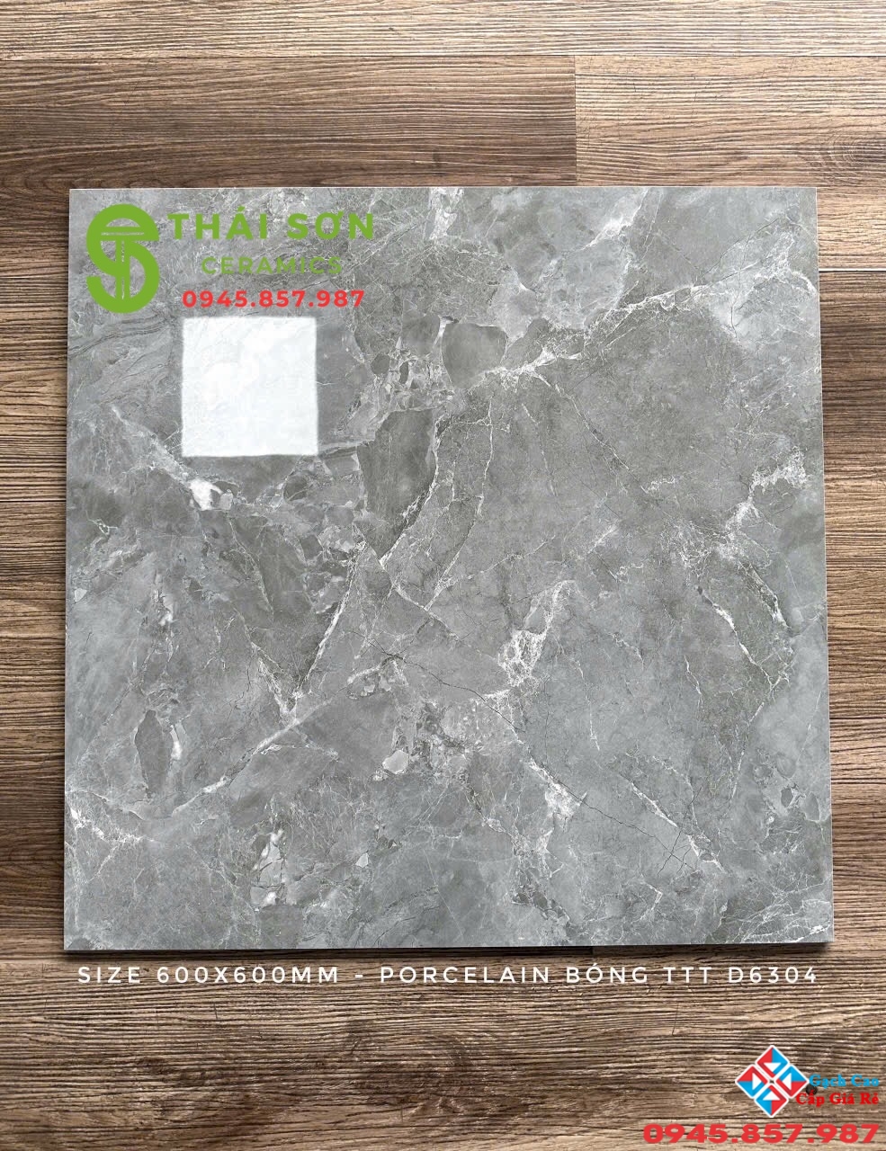 Gạch Takao bóng kiếng 60x60 lát nền phòng ngủ