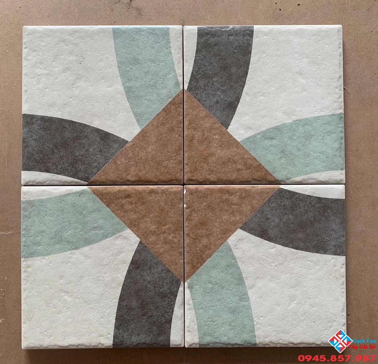 Gạch bông cổ lát hàng bar 20x20 matt mờ trung quốc