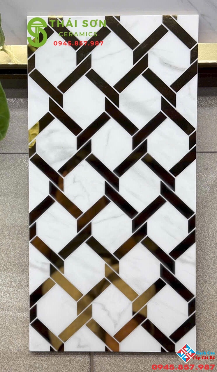 Gạch nhũ vàng 30x60 trung quốc ốp trang trí cao cấp