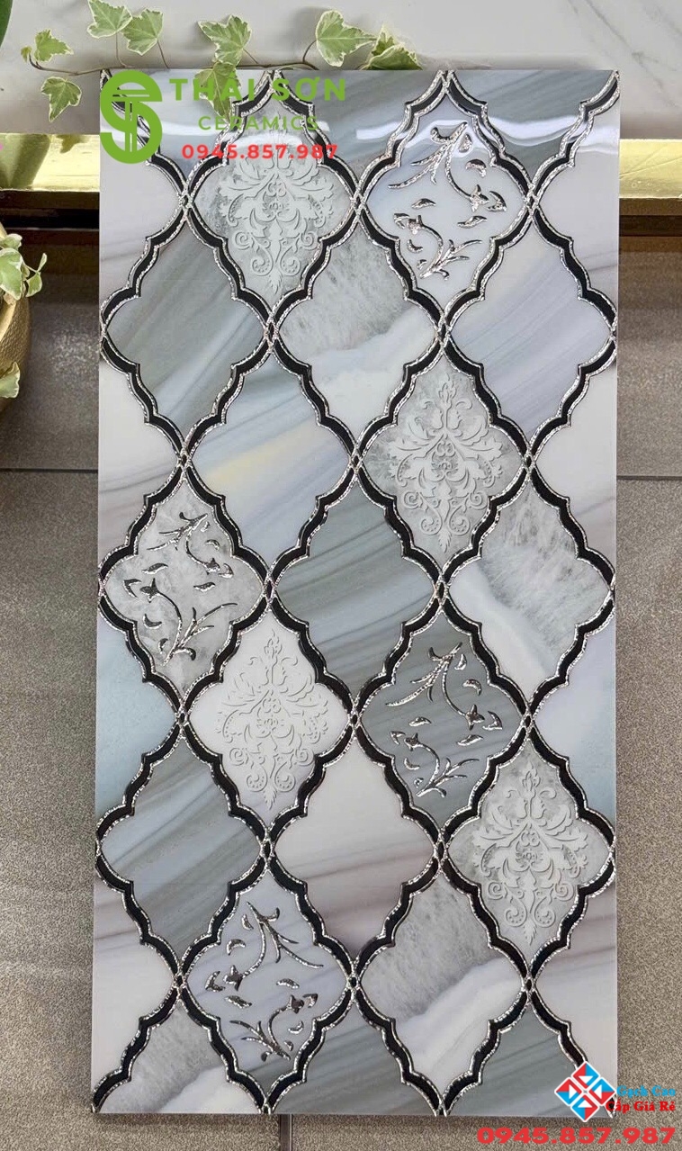 Gạch nhũ bạc ốp tường 30x60 trung quốc đẹp
