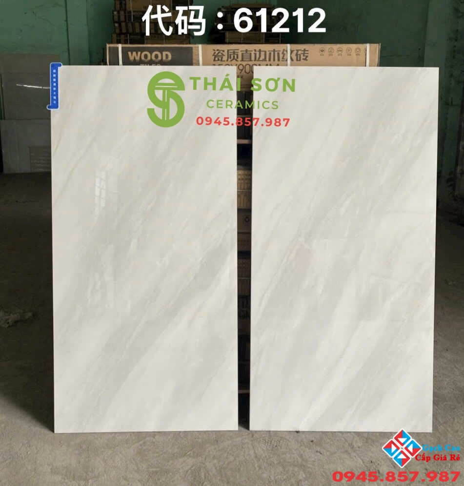 Gạch trung quốc 60x120 đá đồng chất màu xám vân mây cao cấp