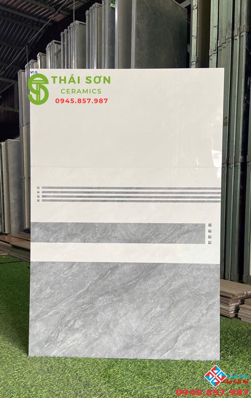 Gạch vitto bóng kiếng 30x60 ốp tường xám vân bộ đậm nhạt