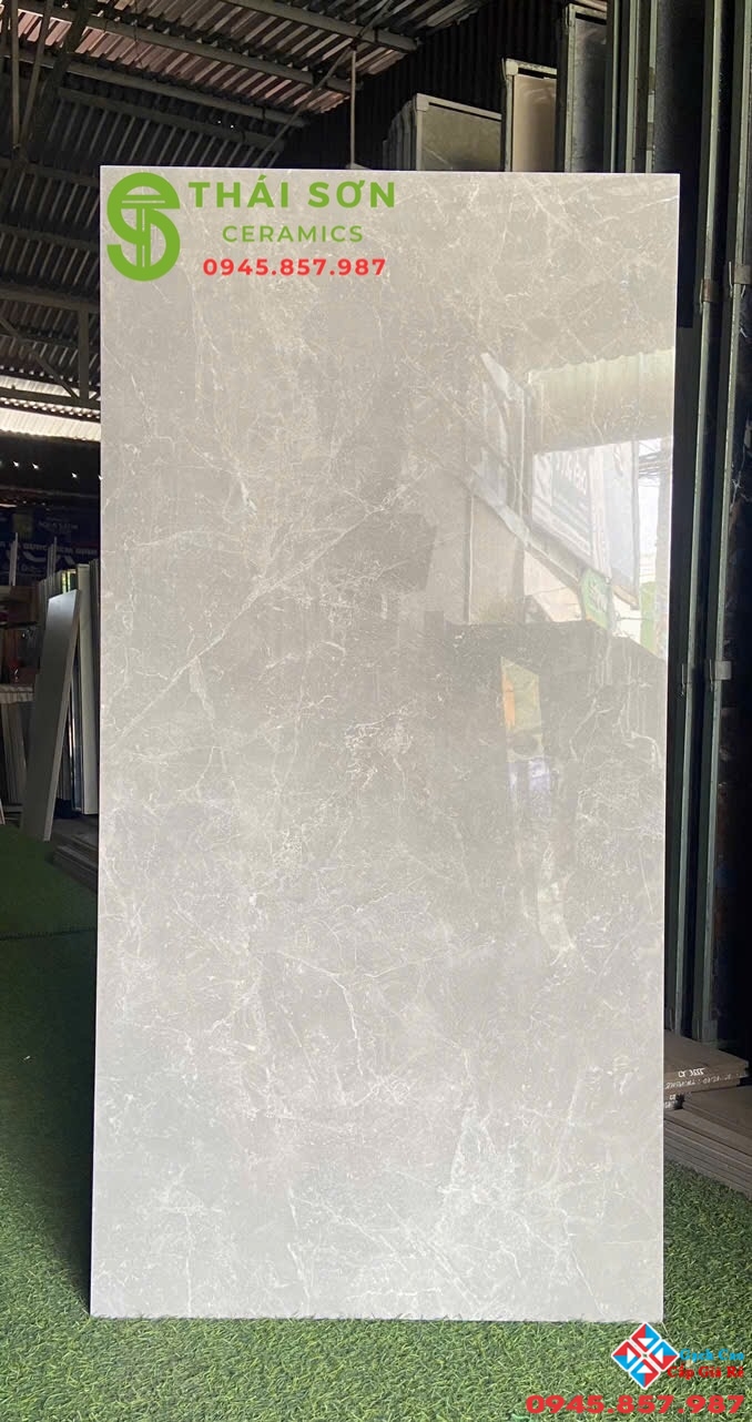 Gạch vito màu xám bóng kiếng 60x120