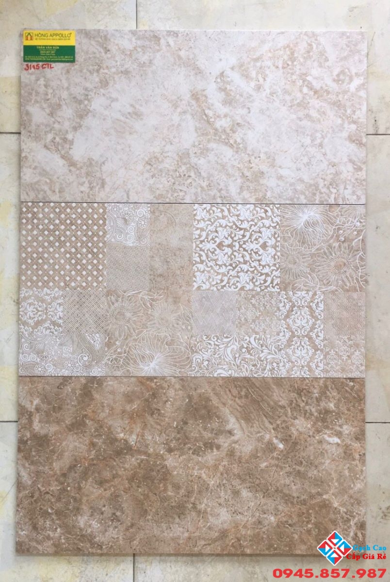 Bộ ốp tường 30x60 mới nhất 