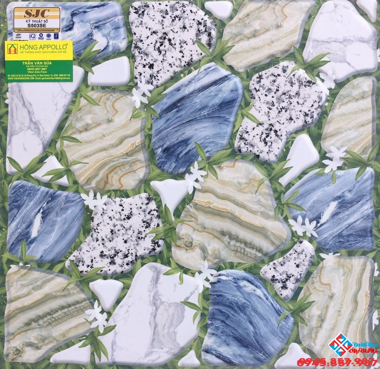 Gạch 50x50 lát sân vườn đẹp 
