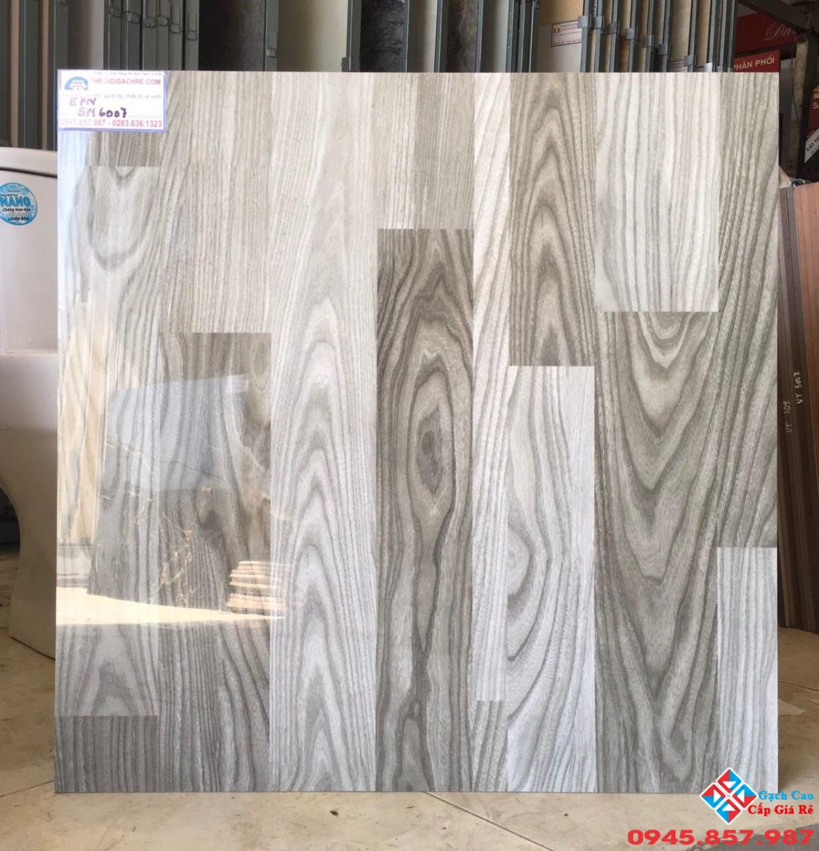 gạch 60x60 giả gỗ giá rẻ