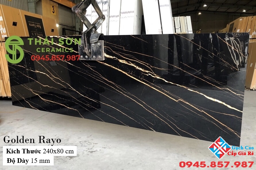 Gạch 80x240 đen vân cam ấn độ