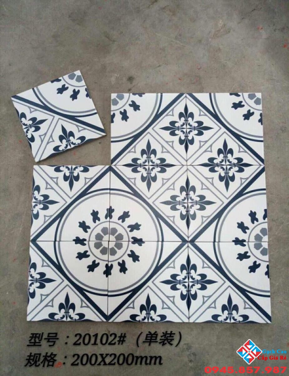 gạch bống 20x20 nhập khẩu