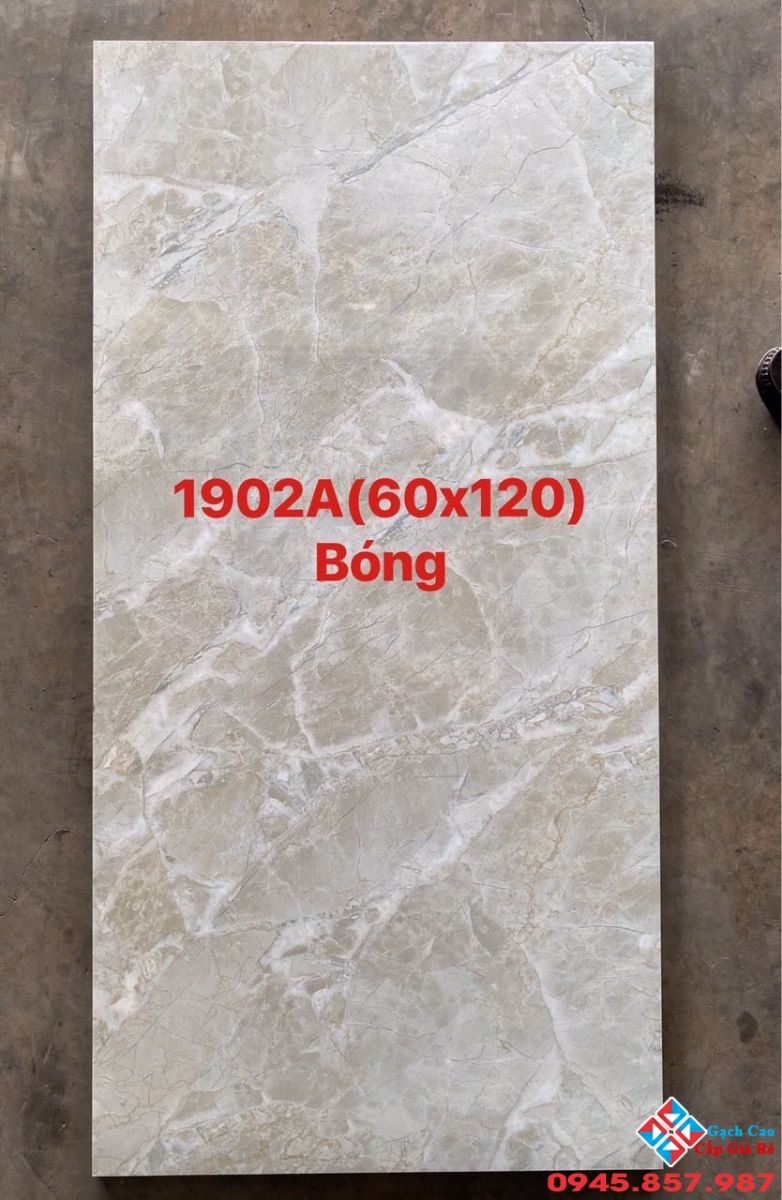 Gạch bóng kiếng vân xanh đẹp