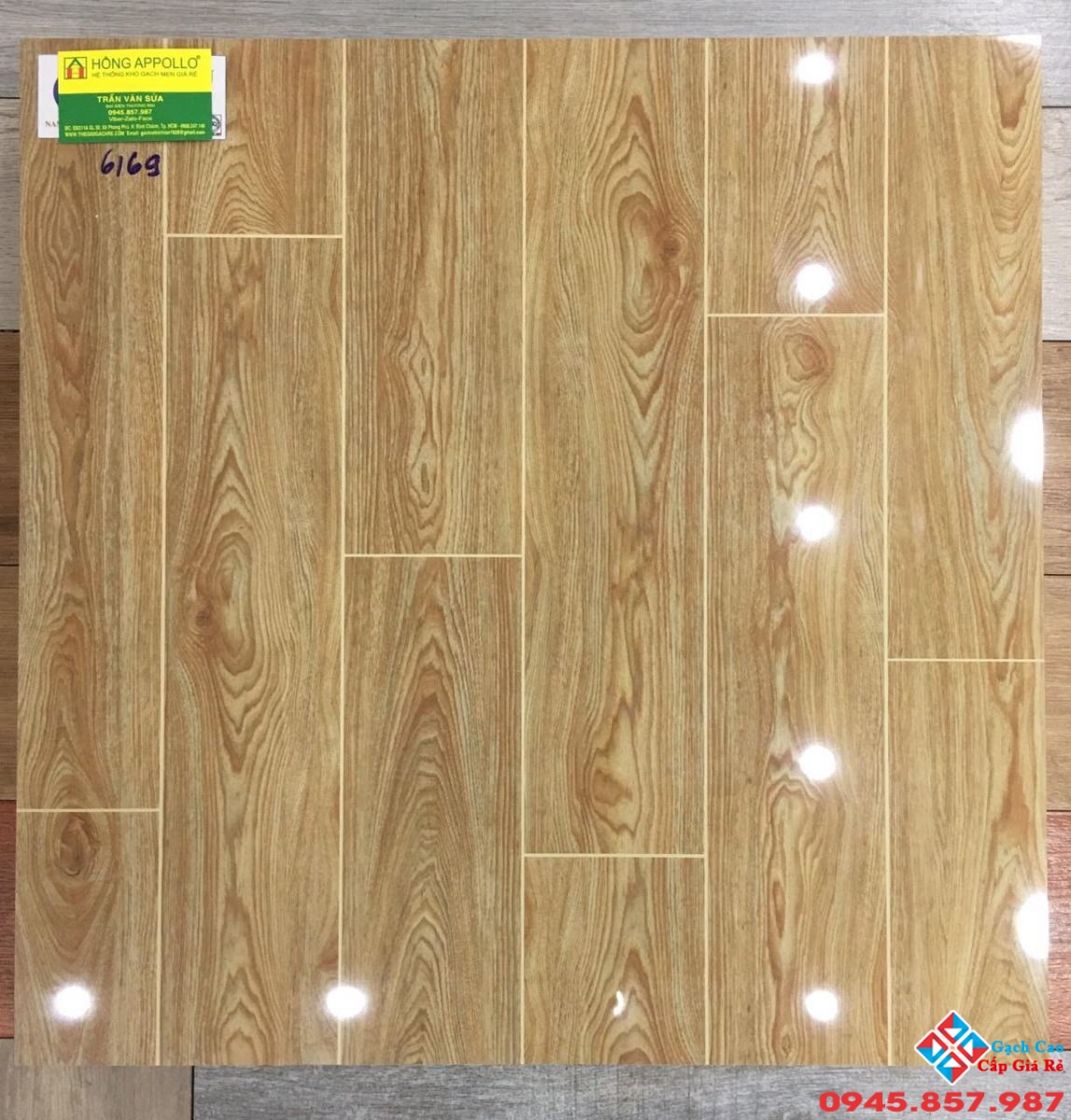 Gạch bóng kiếng 60x60 giả gỗ