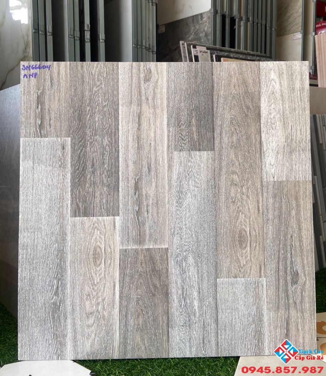 gạch bóng kiếng 60x60 vân giả gỗ 