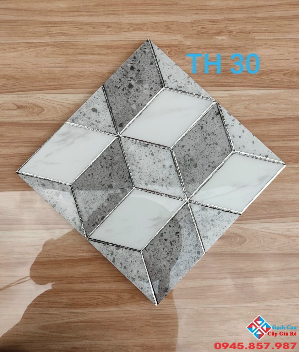 gạch điểm 30x30 trung quốc 7