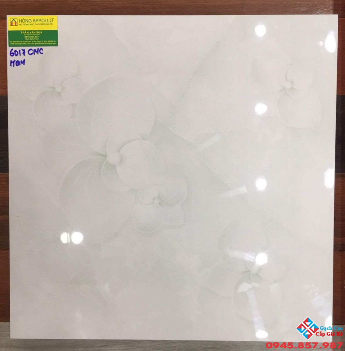 Gạch lát nền 60x60 hoa 5d