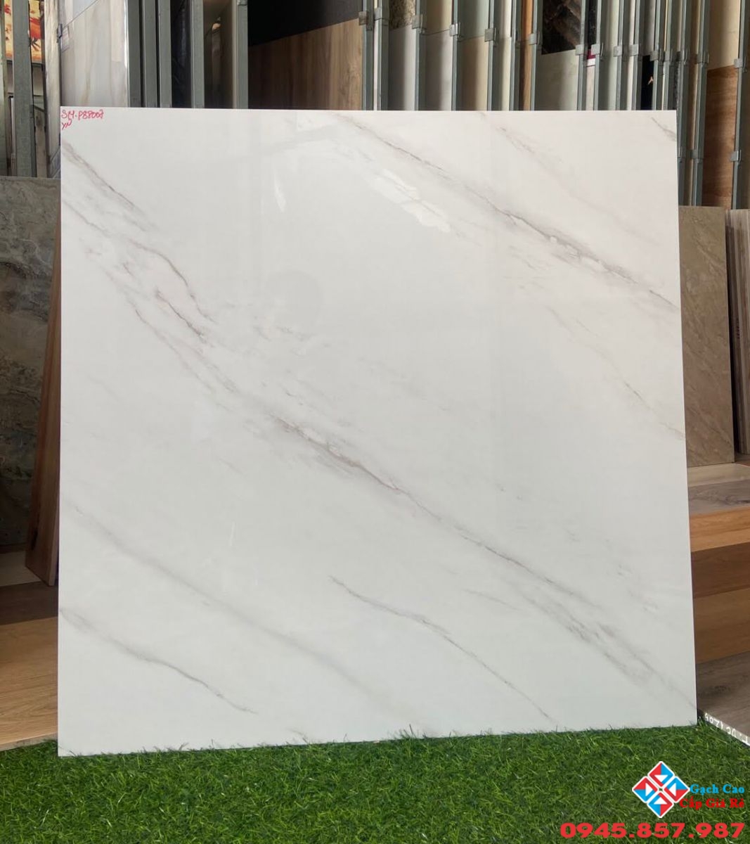 Gạch lát nền 80x80 ý mỹ vân trắng