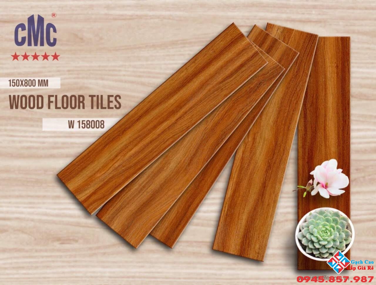gạch lát nền vân gỗ