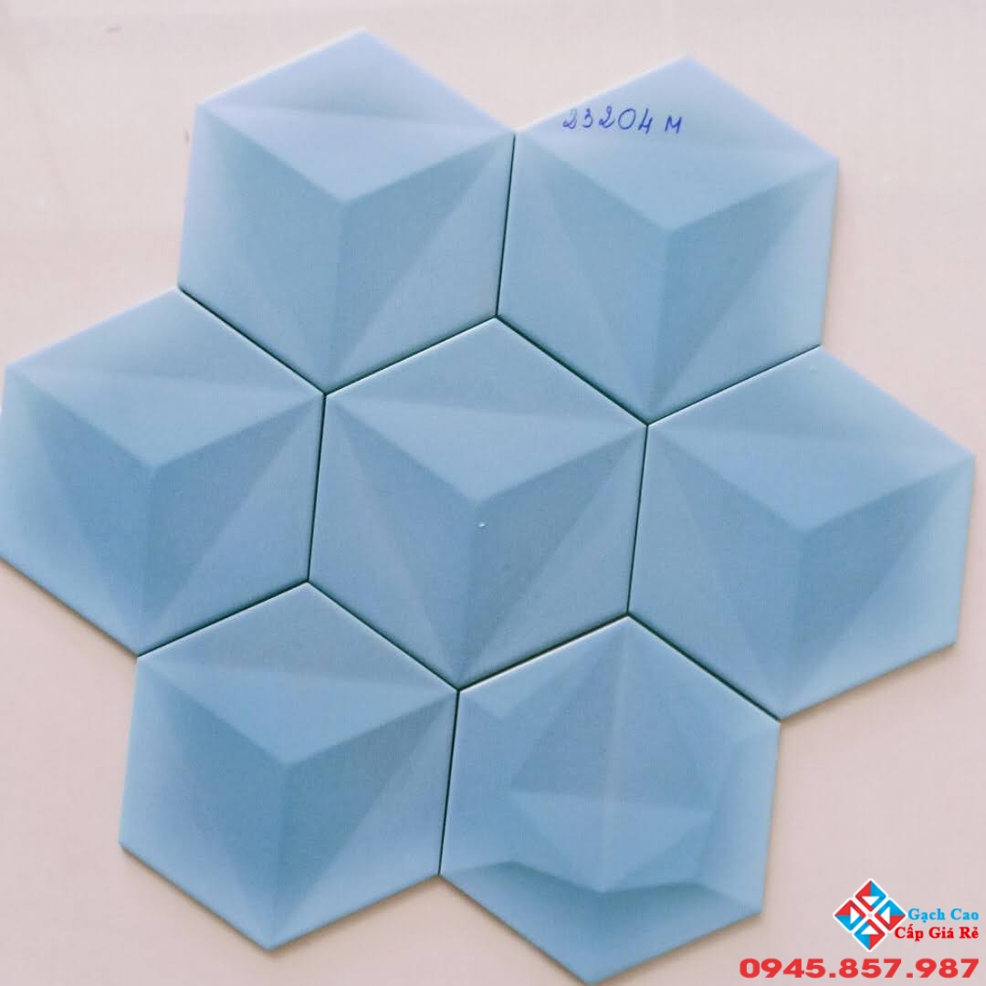 gạch lục giác 3D