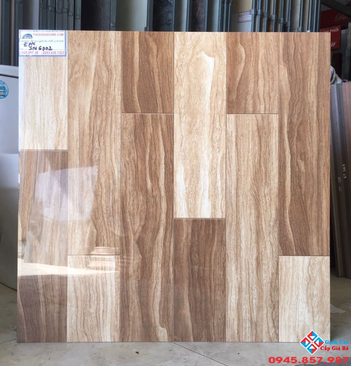 Gạch vân gỗ 60x60 cao cấp