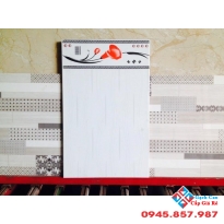 Gạch bông loa kèn đỏ 25x40