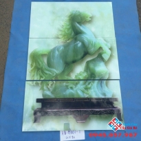gạch tranh ngựa trang trí 60x90 giá rẻ