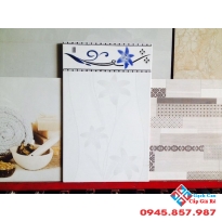 gạch bông xanh giá rẻ 25x40