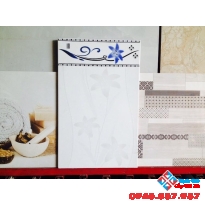 gạch bông xanh giá rẻ 25x40
