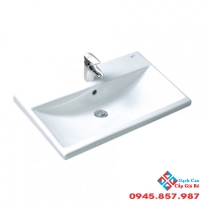 Chậu Rửa Lavabo Inax L-2397V Âm Bàn Dương Vành