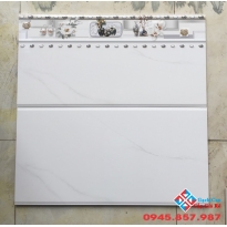 GẠCH ỐP TƯỜNG 30X60 thanh thanh viền nổi