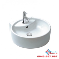 Chậu Rửa Lavabo Inax L-292V Đặt Bàn Tròn