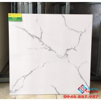 Đá Bóng Kiếng 60x60 Trắng Mây Á Mỹ  683